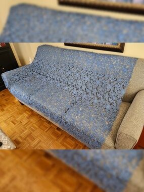 NEW guipure lace fabric - 73 in x 53 in